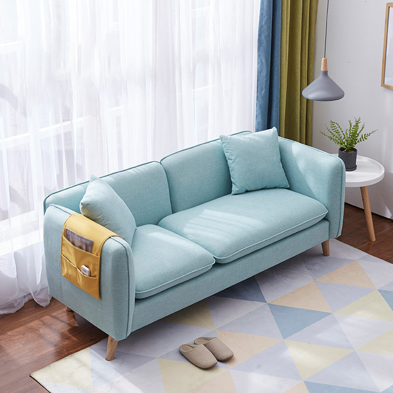 Canapé-carré moderne du linge de 30 "canapé de coussins W pour le salon