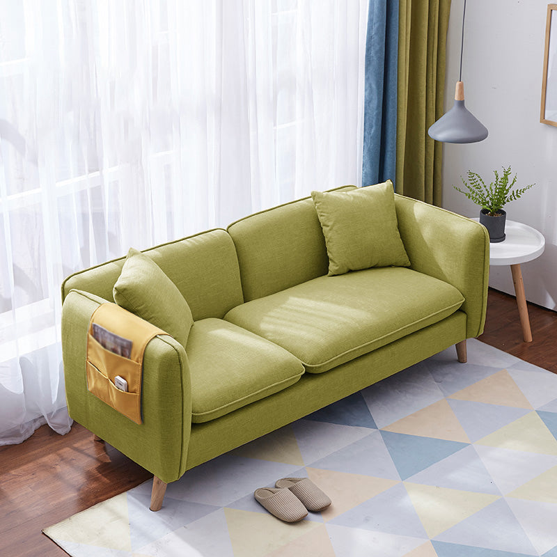 Canapé-carré moderne du linge de 30 "canapé de coussins W pour le salon