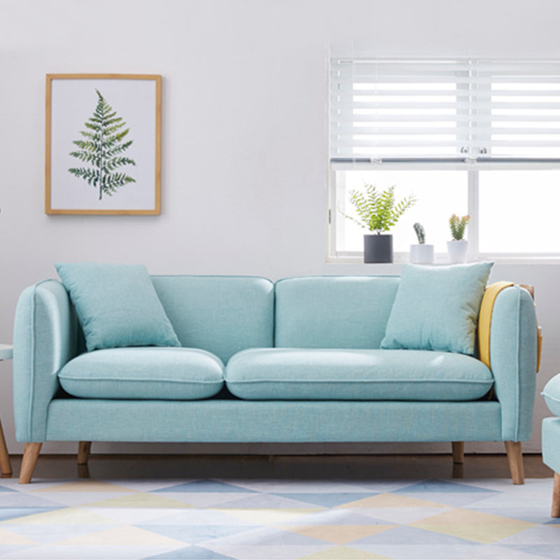 Canapé-carré moderne du linge de 30 "canapé de coussins W pour le salon