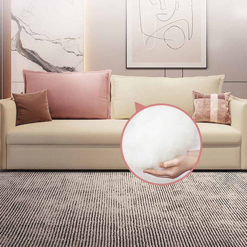 Loose Back Convertible Settee Loveseat Square Arm Standard Bed Settee