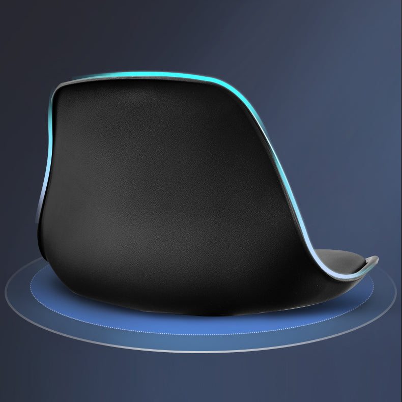 Contemporary Style Liftable Bar Stool Bucket Counter Bar Stool with Metal Legs