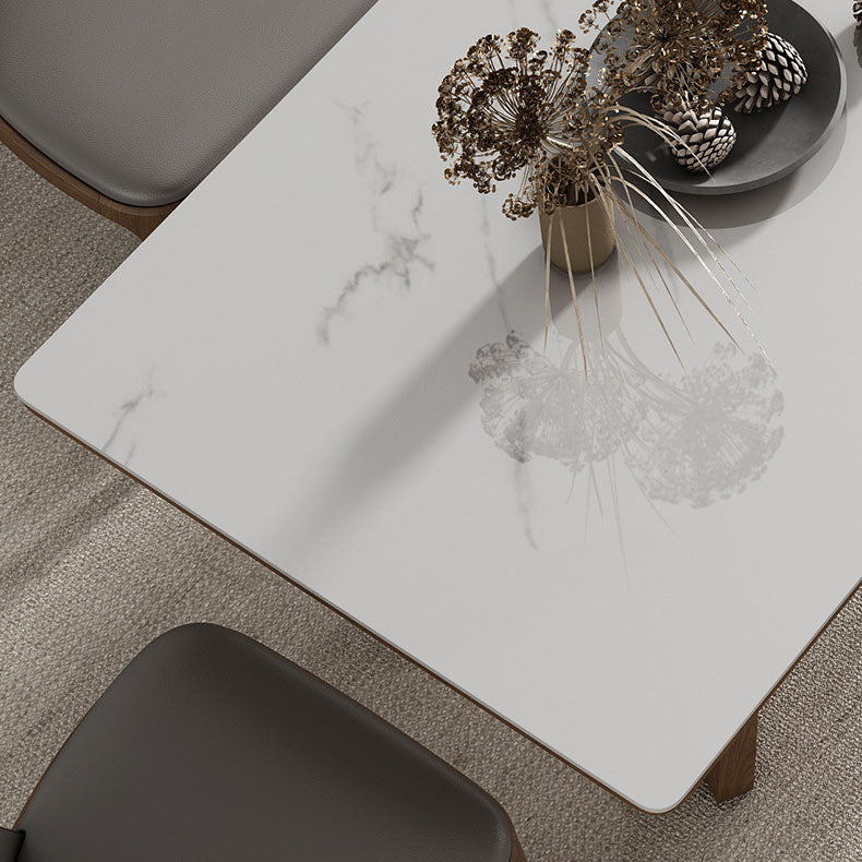 Modern 1/2/3/4/7 Pieces Dining Set Sintered Stone Dining Table Set for Home