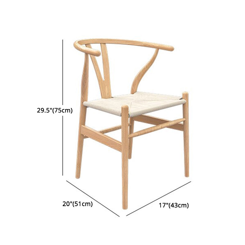 Modern 1/2/4 Pieces Beige Dinette Set Ash Wood Rectangle Dining Table Set