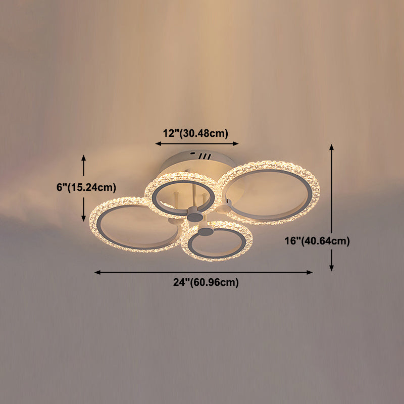 Luz de techo de estilo moderno Luz de montaje lineal de montaje lineal para sala de estar