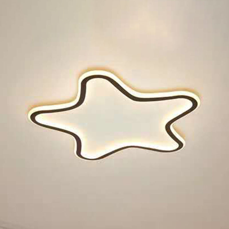 Accesorio montado en el techo negro de techo sombreado de aluminio sombreado led.