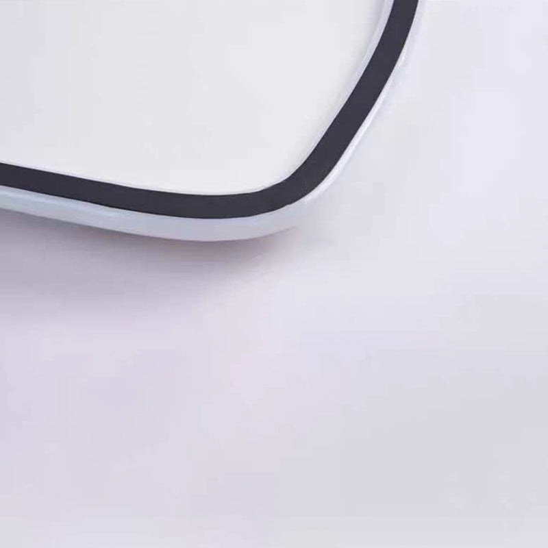 Accesorio montado en el techo negro de techo sombreado de aluminio sombreado led.