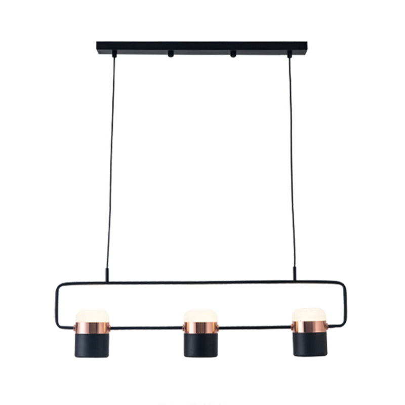 Hedendaagse stijl Cilinder Island Lighting Metal Island Lighting Ideas