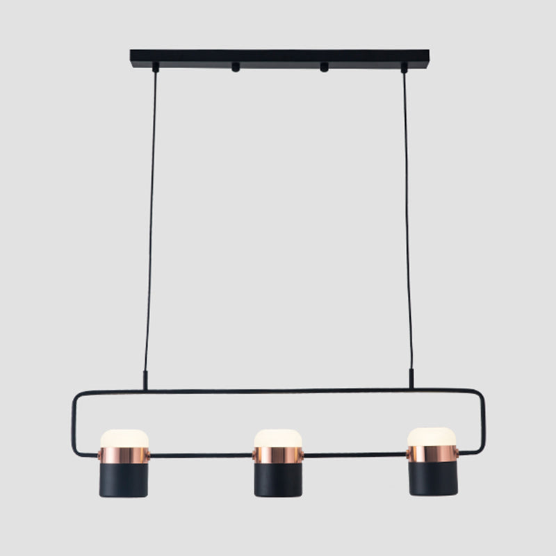 Hedendaagse stijl Cilinder Island Lighting Metal Island Lighting Ideas