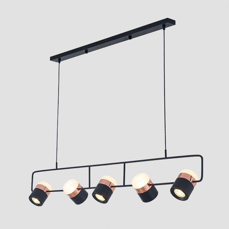 Hedendaagse stijl Cilinder Island Lighting Metal Island Lighting Ideas