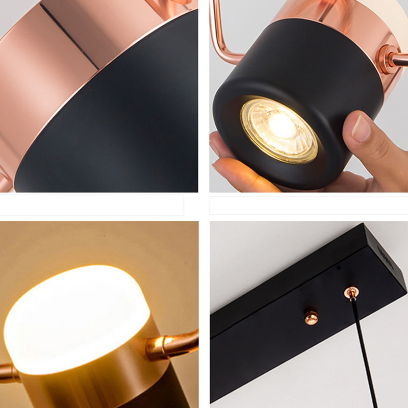 Hedendaagse stijl Cilinder Island Lighting Metal Island Lighting Ideas