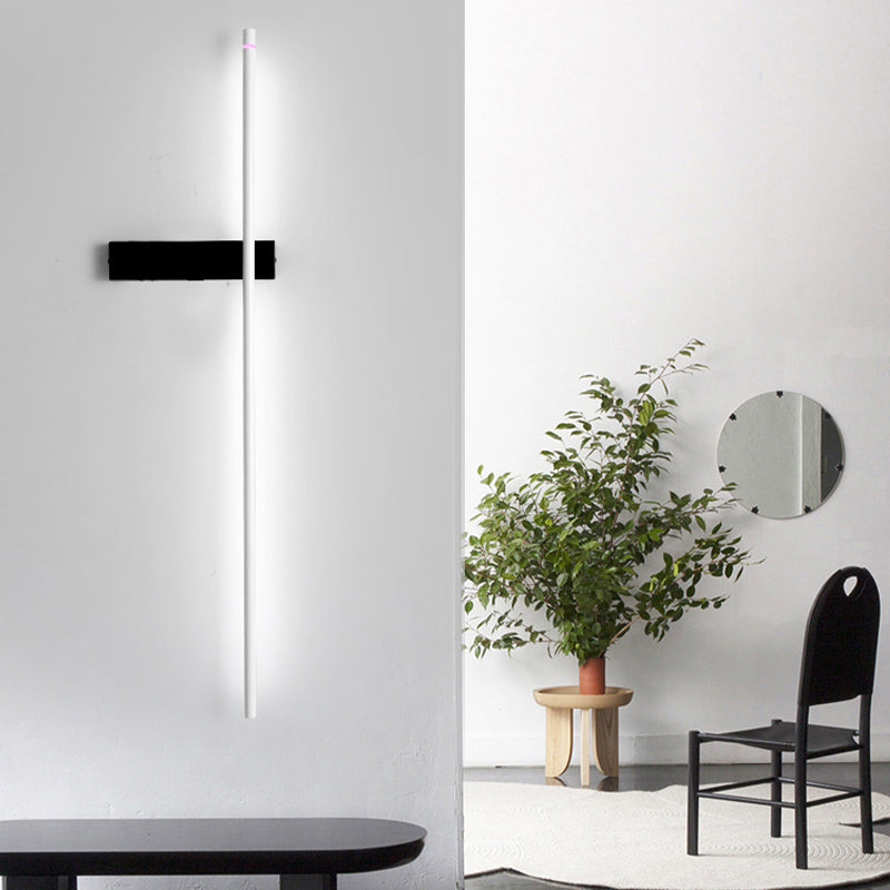 Rotatable Linear Wall Sconce Light Fixture Simplicity Metal Stairs LED Wall Lamp