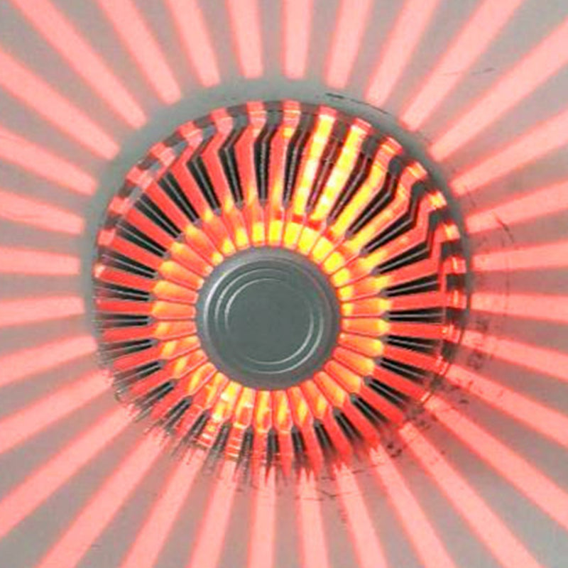 Sunflower Effect RGB Flush Light Fixtures Modern Aluminum LED Flush Ceiling Light