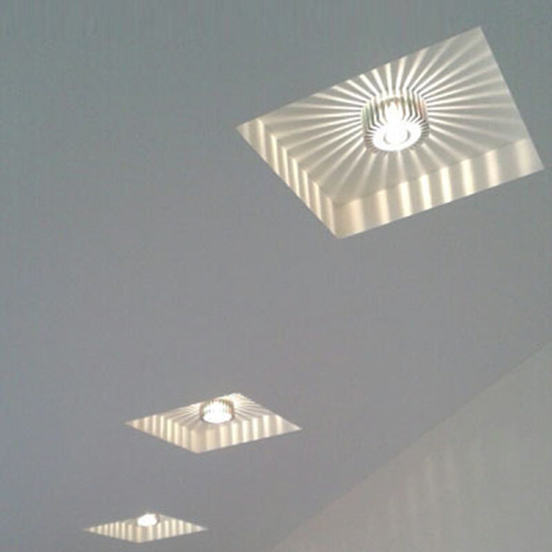 Sunflower Effect RGB Flush Light Fixtures Modern Aluminum LED Flush Ceiling Light