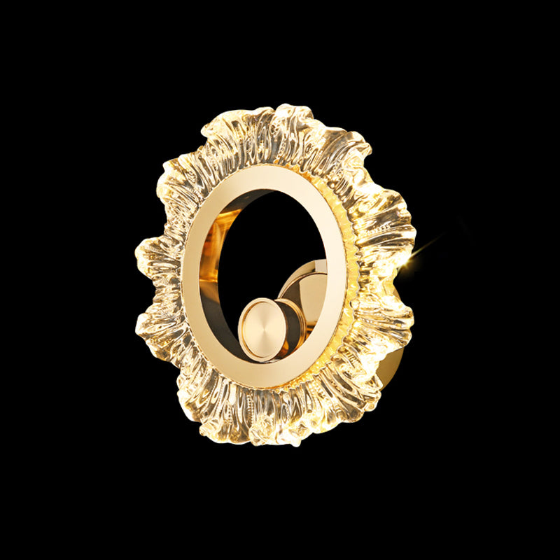 Luz lujosa LED LED LIGHT POSTMODERN METAL ORO Sala de estar Luz de la pared de la pared