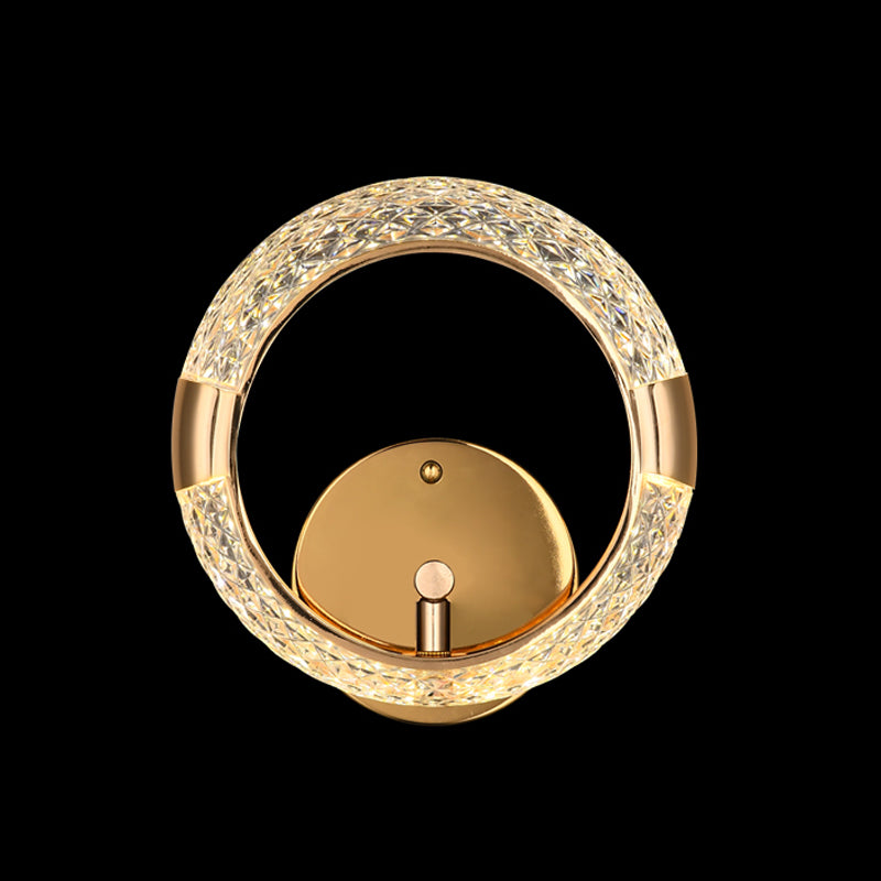 Luz lujosa LED LED LIGHT POSTMODERN METAL ORO Sala de estar Luz de la pared de la pared