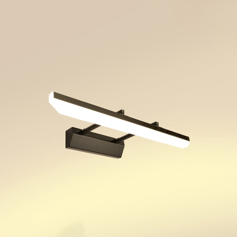 Stretchable Bathroom LED Vanity Wall Light Contemporary Linear Wall Sconce Lighting