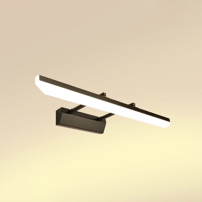 Stretchable Bathroom LED Vanity Wall Light Contemporary Linear Wall Sconce Lighting