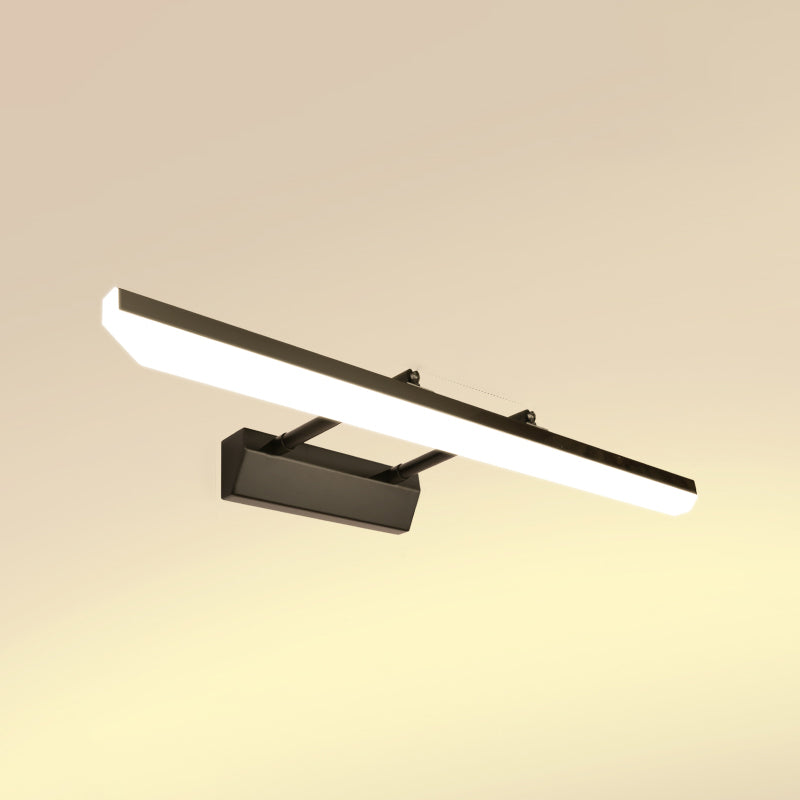 Stretchable Bathroom LED Vanity Wall Light Contemporary Linear Wall Sconce Lighting