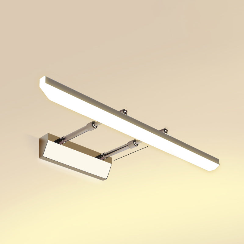 Stretchable Bathroom LED Vanity Wall Light Contemporary Linear Wall Sconce Lighting