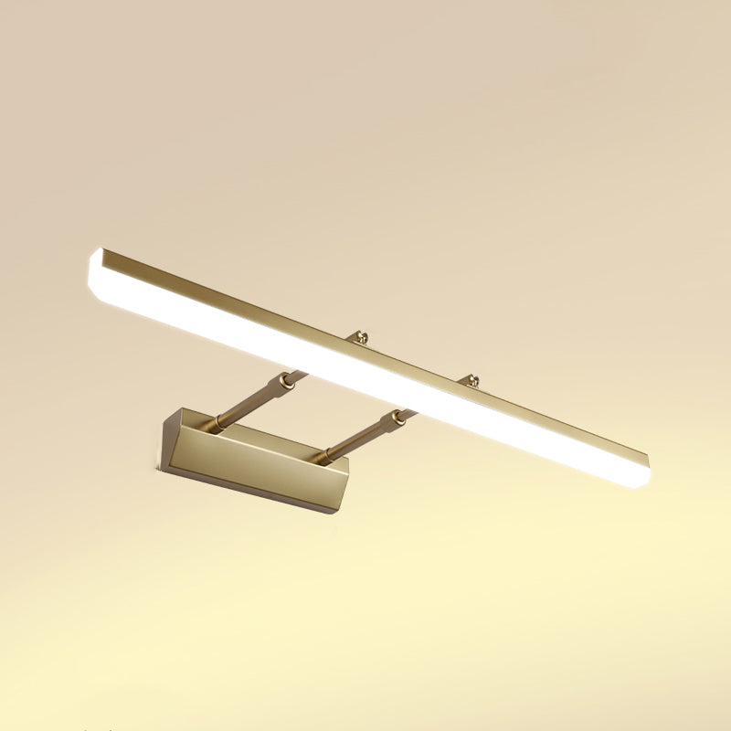 Stretchable Bathroom LED Vanity Wall Light Contemporary Linear Wall Sconce Lighting