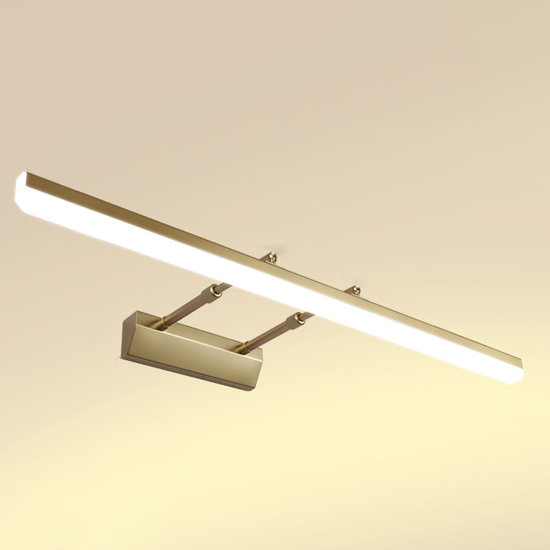 Stretchable Bathroom LED Vanity Wall Light Contemporary Linear Wall Sconce Lighting