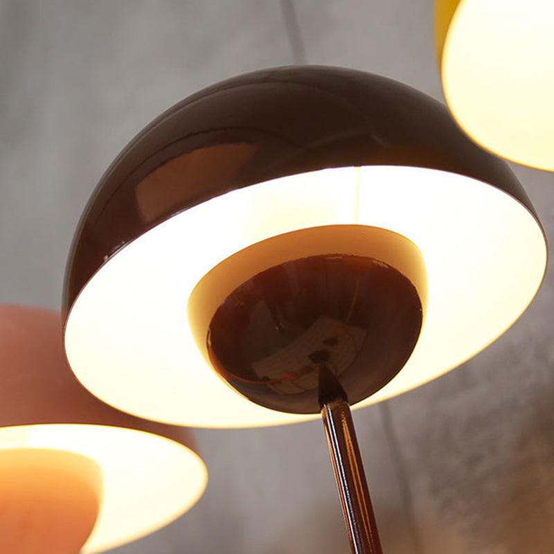 Lampe de nuit en forme de fleur de macaron touche lampe à la table de chevet de chevet