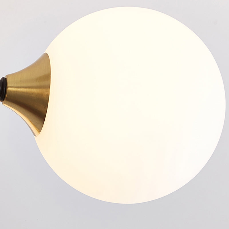 Luminaires de pendentif métallique de forme sphérique