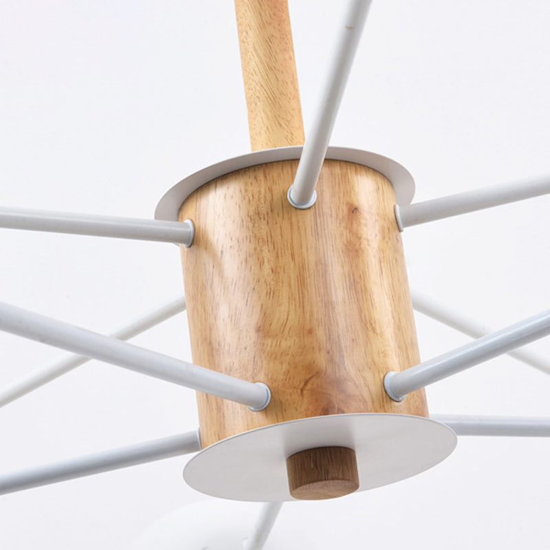 Lámpara de colgación de luz de vidrio de lámpara de forma esférica de forma esférica para estudiar