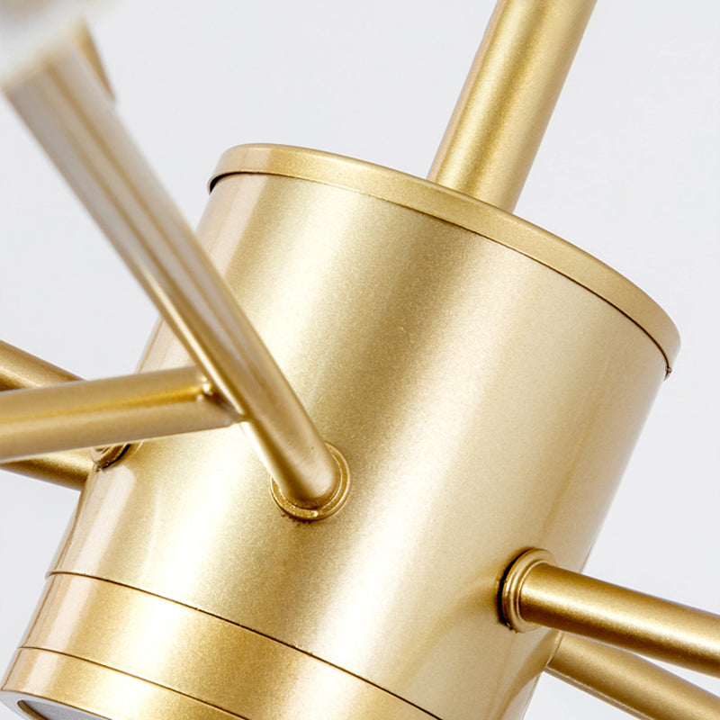 Lámpara de lámpara de lámpara de forma esférica vaso de estilo moderno 1 lámpara colgante de luz para comedor