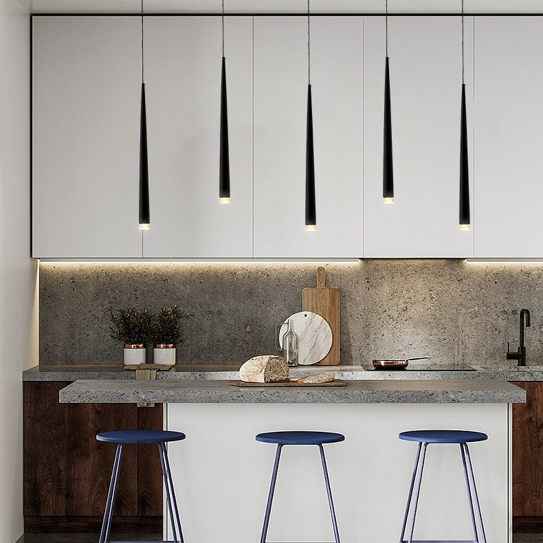 Metal Geometric Shape Hanging Light Modern Style Multi Lights Hanging Light Mount Fixture