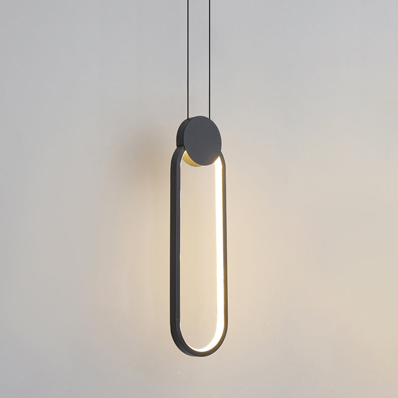 Nordic Pendant Ceiling Light Metal Bedroom Hanging Light Fixture