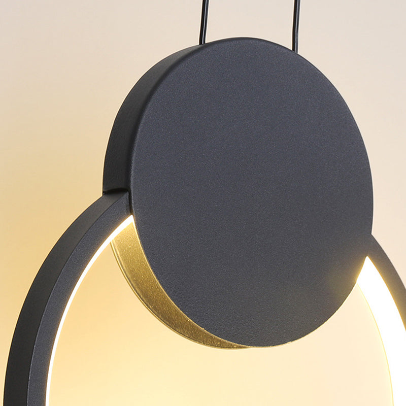 Nordic Pendant Ceiling Light Metal Bedroom Hanging Light Fixture