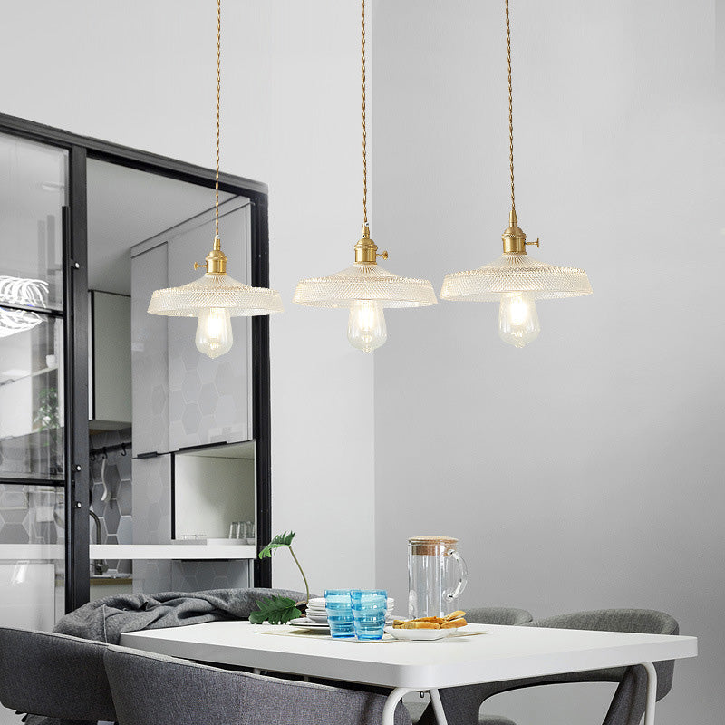 Nordic Pendant Ceiling Light Glass Dining Room Hanging Light Fixture