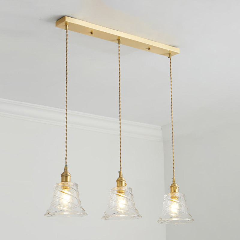 Nordic Pendant Ceiling Light Glass Dining Room Hanging Light Fixture