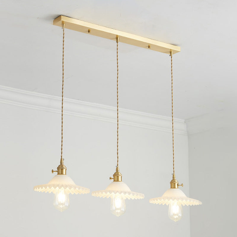 Nordic Pendant Ceiling Light Glass Dining Room Hanging Light Fixture