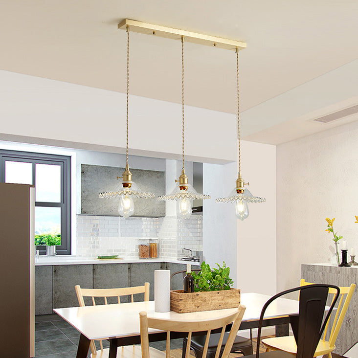 Nordic Pendant Ceiling Light Glass Dining Room Hanging Light Fixture