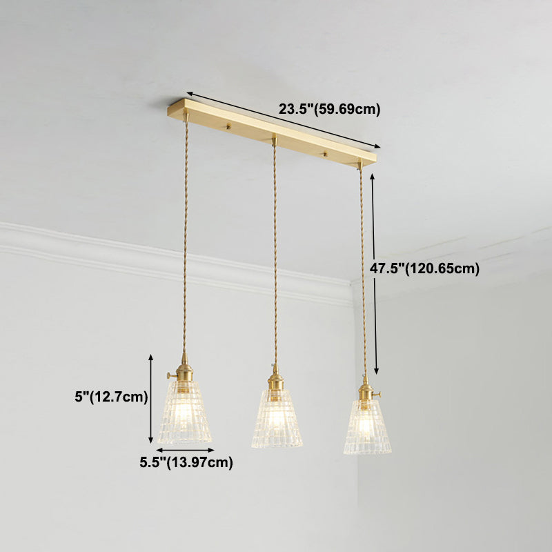 Nordic Pendant Ceiling Light Glass Dining Room Hanging Light Fixture