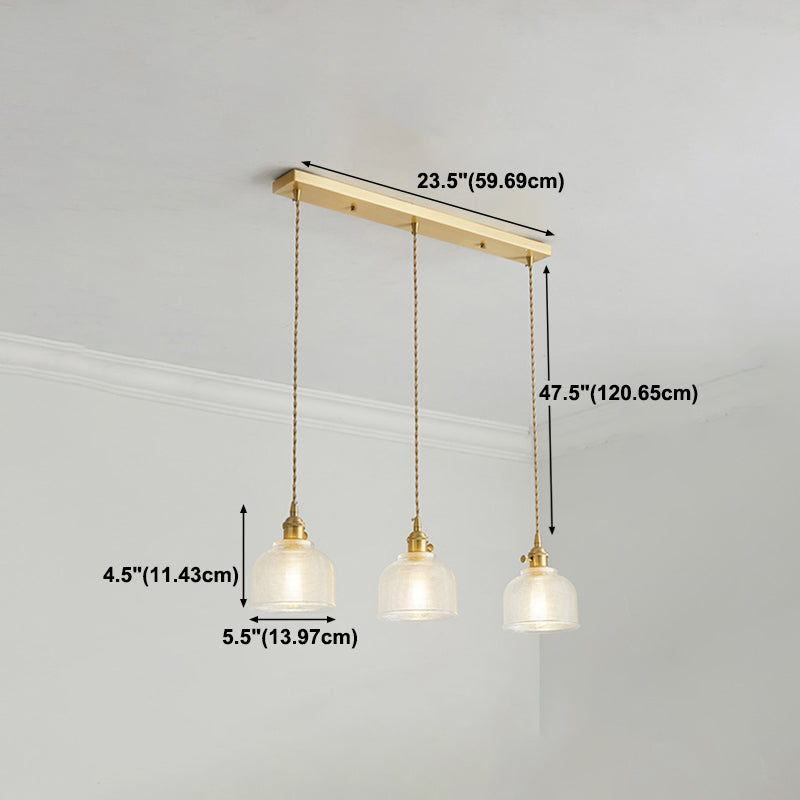 Nordic Pendant Ceiling Light Glass Dining Room Hanging Light Fixture