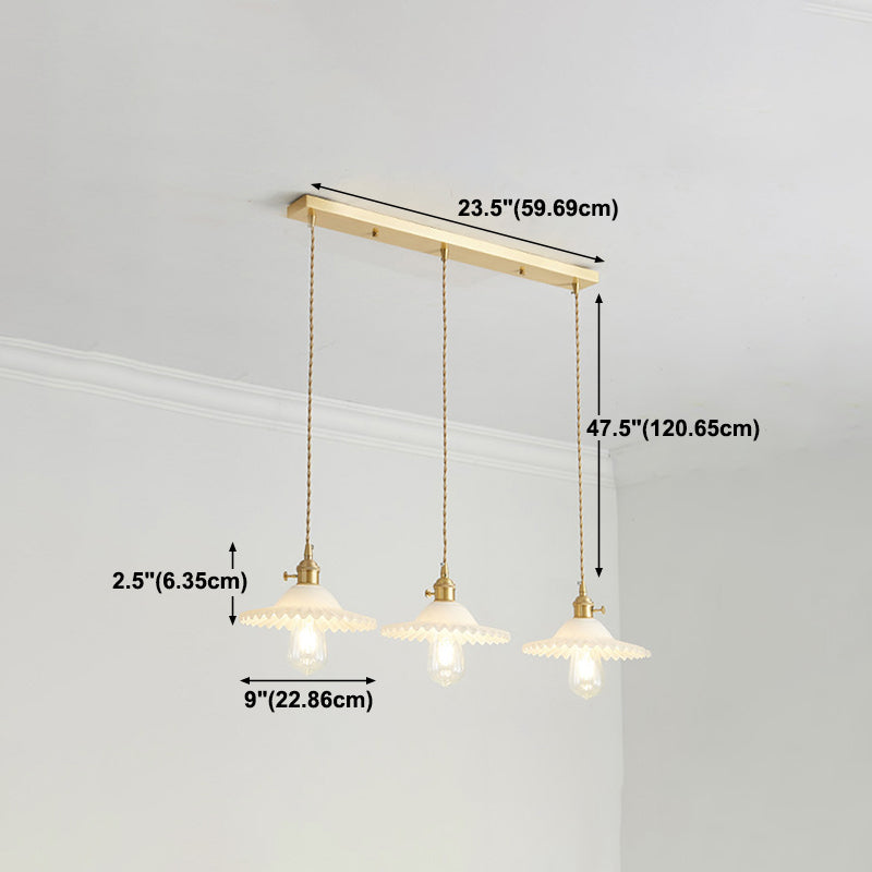 Nordic Pendant Ceiling Light Glass Dining Room Hanging Light Fixture