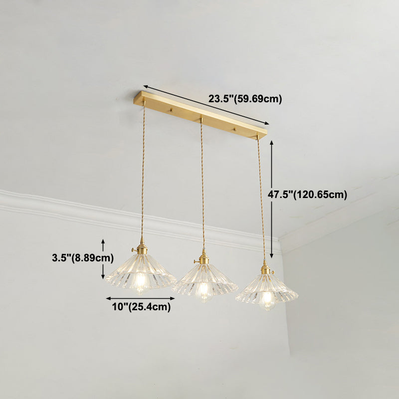 Nordic Pendant Ceiling Light Glass Dining Room Hanging Light Fixture