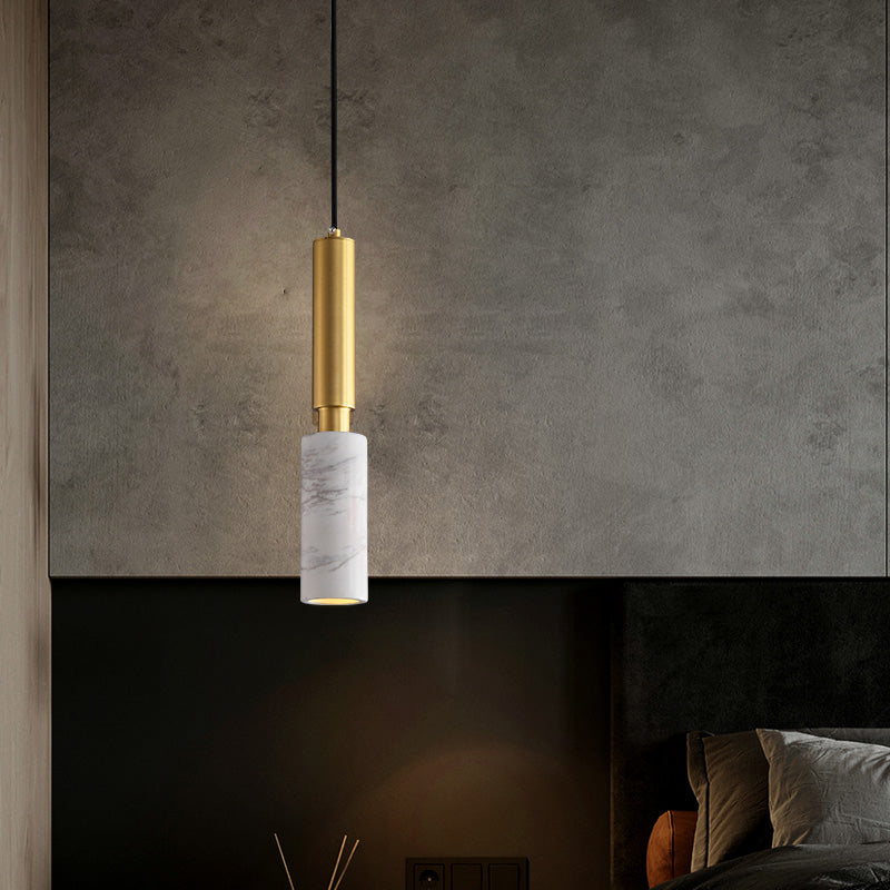 Plateau de luminaire en pierre simple style suspendu suspendu