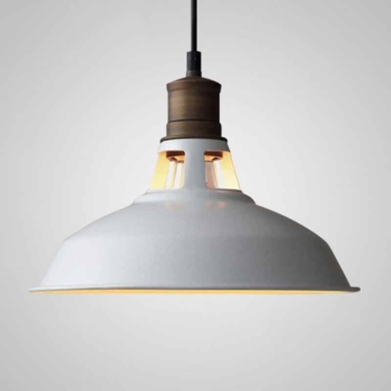 Light a sospensione a sospensione industriale ristorante in metallo a sospensione illuminazione