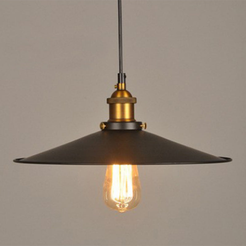 Light a sospensione a sospensione industriale ristorante in metallo a sospensione illuminazione