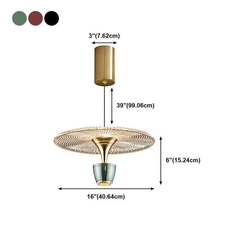 Suspension Pendant Light Simple Metal Hanging Ceiling Light for Dining Room