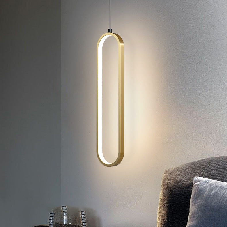 Hanging Light Fixture Nordic LED Hanging Pendant Light for Bedroom