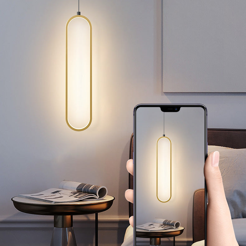 Hanging Light Fixture Nordic LED Hanging Pendant Light for Bedroom