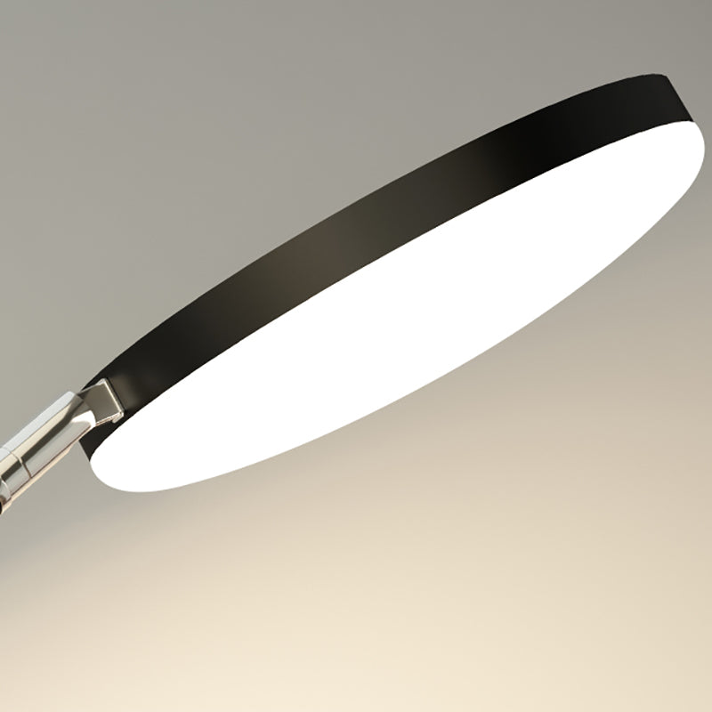 Metal Linear Shape Floor Lights Modern Style 1-Light Floor Mount Light