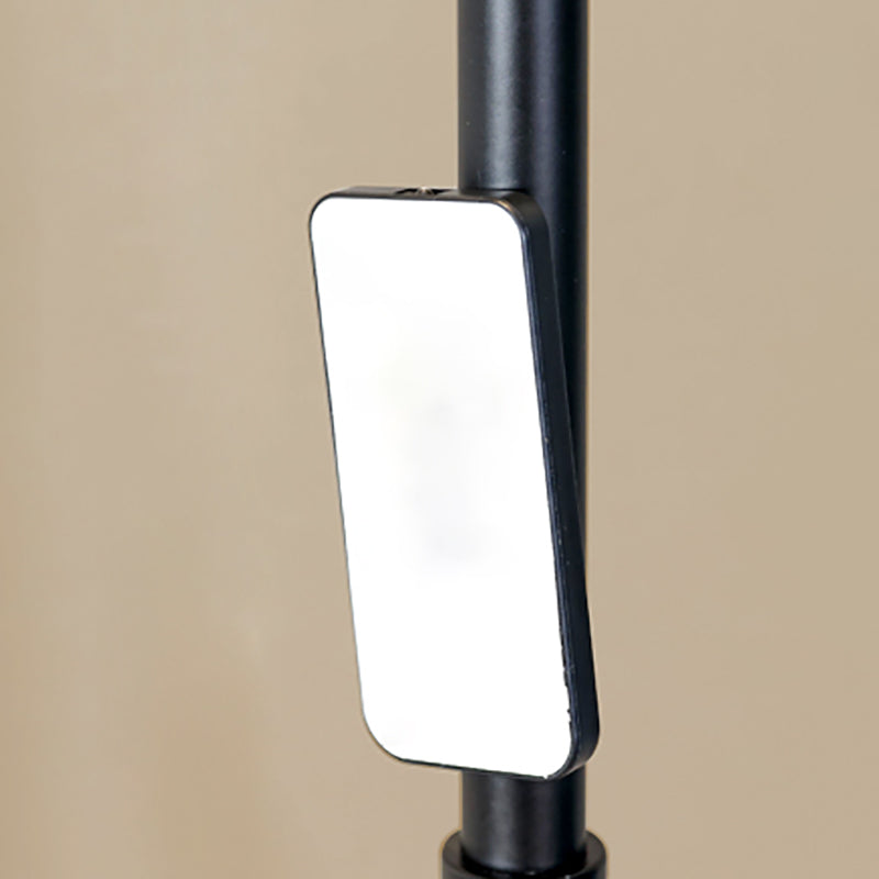 Linear Shape Metal Floor Lamp Modern 1 Light Floor Light for Living Room