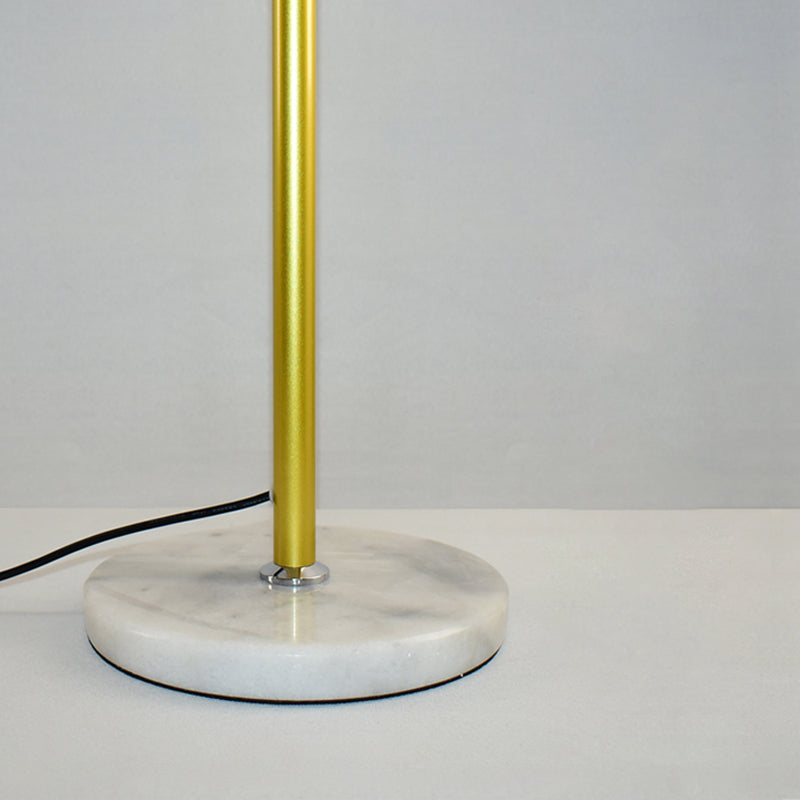 Linear Shape Metal Floor Lights Modern 1 Light Floor Mount Light