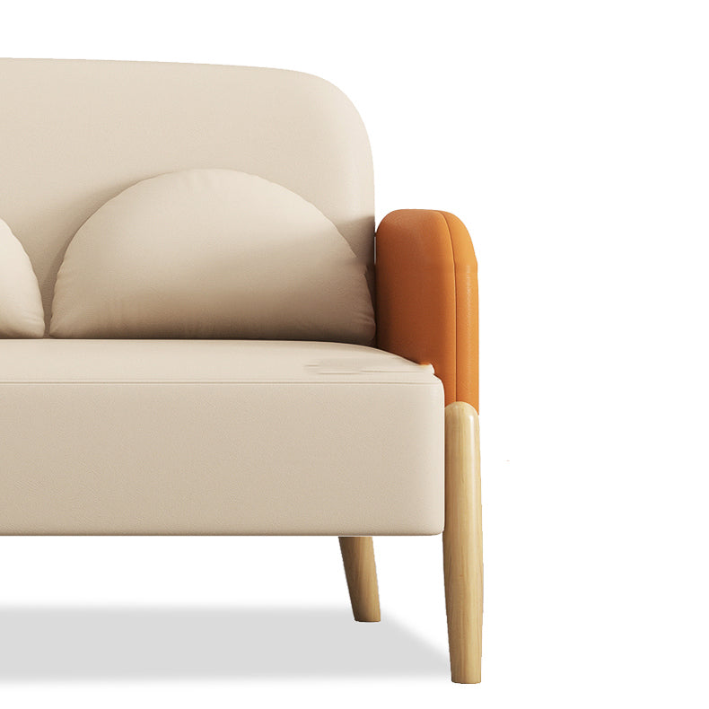 Ultra-Modern 3-seater Sofa with Square Arm for Bonus Room 68' Wide 80' High
